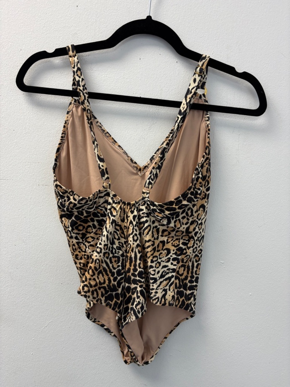 Melissa Odabash Set animal print cheetah bathing suit with matching Kaftan - Picture 4 of 11